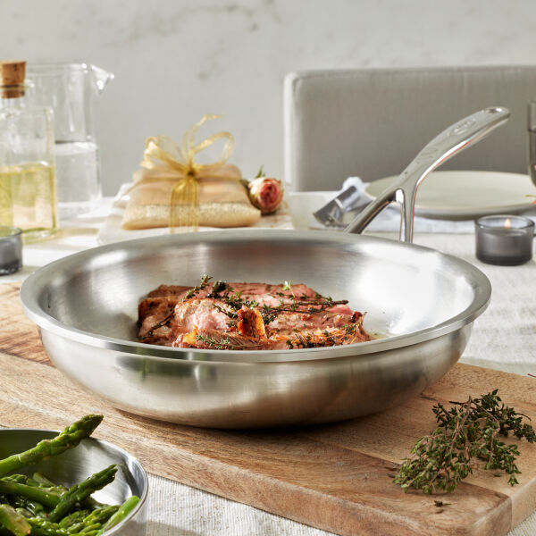 Buy Demeyere Proline 7 8-inch, 18/10 Stainless Steel, Frying Pan